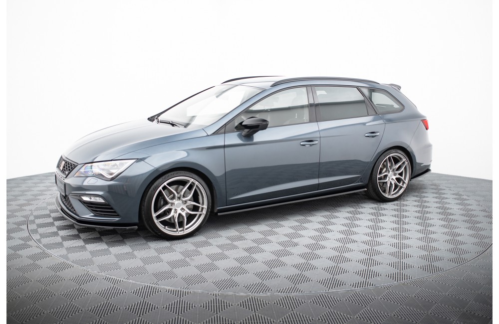 SIDE SKIRTS DIFFUSERS v.2 Seat Leon Mk3 Cupra/ FR Facelift SIDE SKIRTS DIFFUSERS v.2 Seat Leon Mk3 Cupra/ FR Facelift