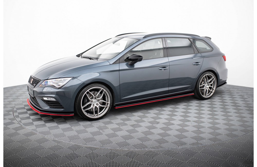 SIDE SKIRTS DIFFUSERS v.3 Seat Leon Mk3 Cupra/ FR Facelift SIDE SKIRTS DIFFUSERS v.3 Seat Leon Mk3 Cupra/ FR Facelift