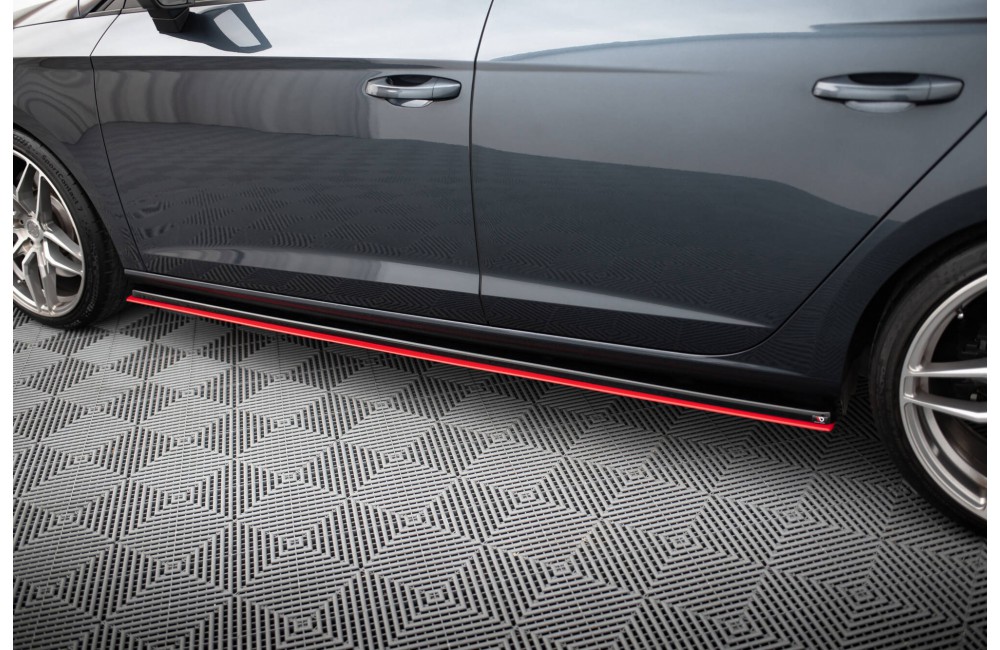SIDE SKIRTS DIFFUSERS v.3 Seat Leon Mk3 Cupra/ FR Facelift SIDE SKIRTS DIFFUSERS v.3 Seat Leon Mk3 Cupra/ FR Facelift