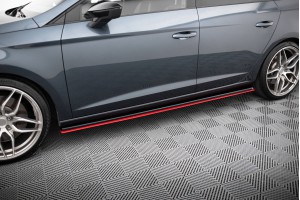 SIDE SKIRTS DIFFUSERS v.3 Seat Leon Mk3 Cupra/ FR Facelift SIDE SKIRTS DIFFUSERS v.3 Seat Leon Mk3 Cupra/ FR Facelift