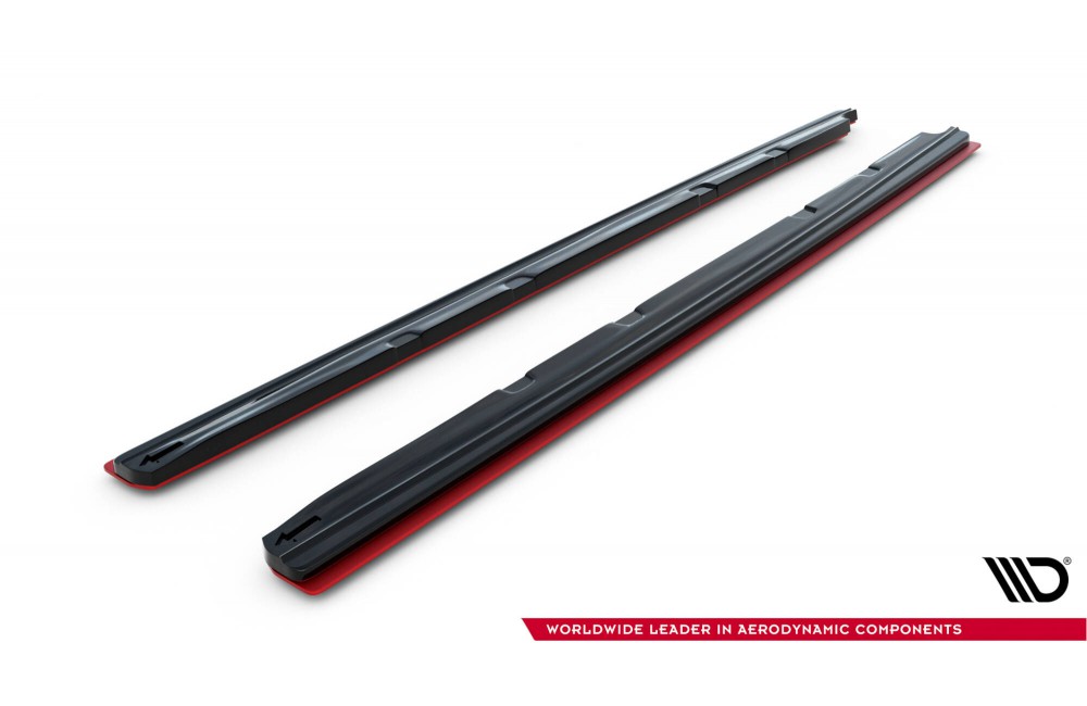 SIDE SKIRTS DIFFUSERS v.3 Seat Leon Mk3 Cupra/ FR Facelift SIDE SKIRTS DIFFUSERS v.3 Seat Leon Mk3 Cupra/ FR Facelift