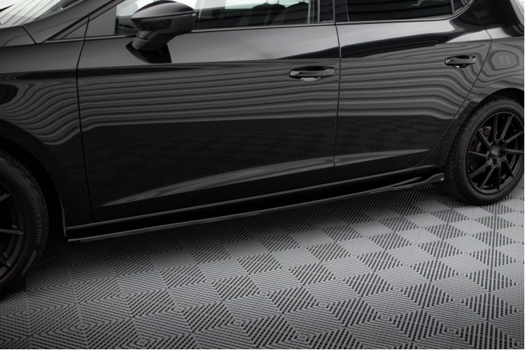 Side Skirts Diffusers V.4 Seat Leon Cupra \/ FR Mk3 FL