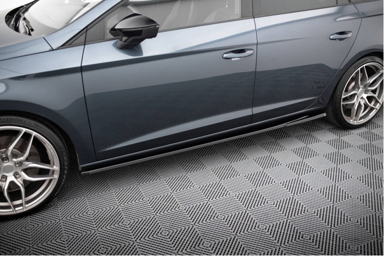 Side Skirts Diffusers V.5 Seat Leon Cupra \/ FR Mk3 \/ Mk3 Facelift