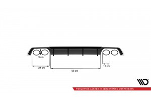 Rear Valance V.3 Seat Leon Cupra ST Mk3 FL
