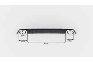 Rear Valance V.2 Seat Leon Cupra ST Mk3 FL