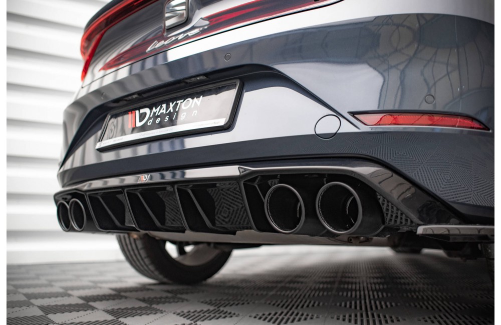 Rear Valance + Exhaust Ends Imitation Seat Leon FR Hatchback Mk4
