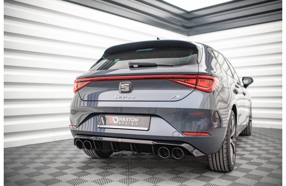 Rear Valance + Exhaust Ends Imitation Seat Leon FR Hatchback Mk4