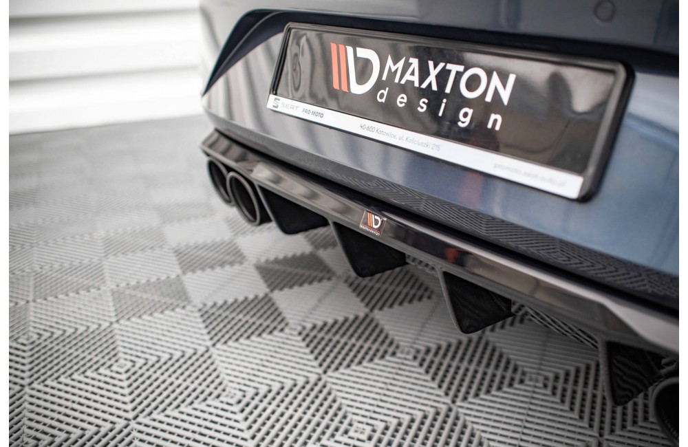 Rear Valance + Exhaust Ends Imitation Seat Leon FR Hatchback Mk4