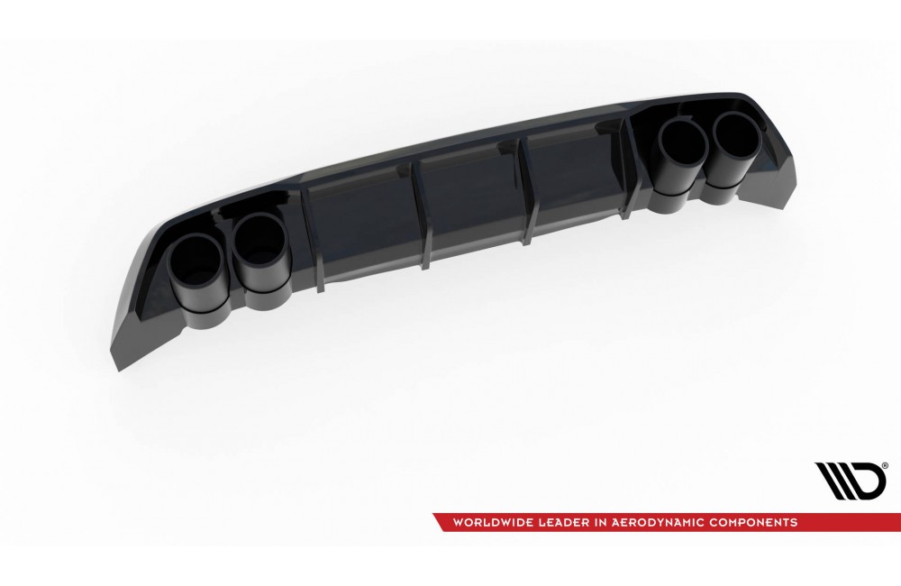 Rear Valance + Exhaust Ends Imitation Seat Leon FR Hatchback Mk4