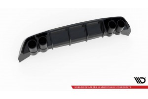 Rear Valance + Exhaust Ends Imitation Seat Leon FR Hatchback Mk4
