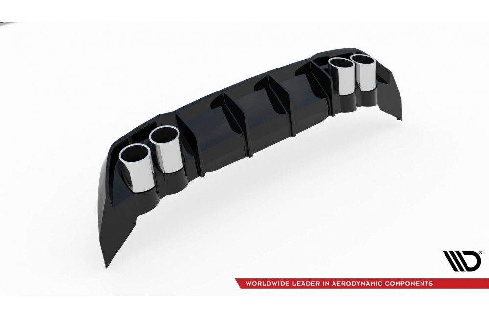 Rear Valance + Exhaust Ends Imitation Seat Leon FR Hatchback Mk4