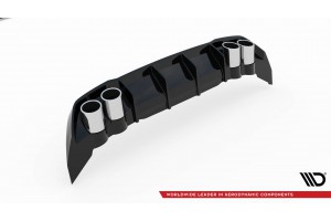 Rear Valance + Exhaust Ends Imitation Seat Leon FR Hatchback Mk4