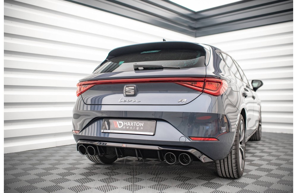 Rear Valance + Exhaust Ends Imitation Seat Leon FR Hatchback Mk4