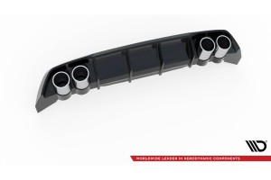 Rear Valance + Exhaust Ends Imitation Seat Leon FR Hatchback Mk4