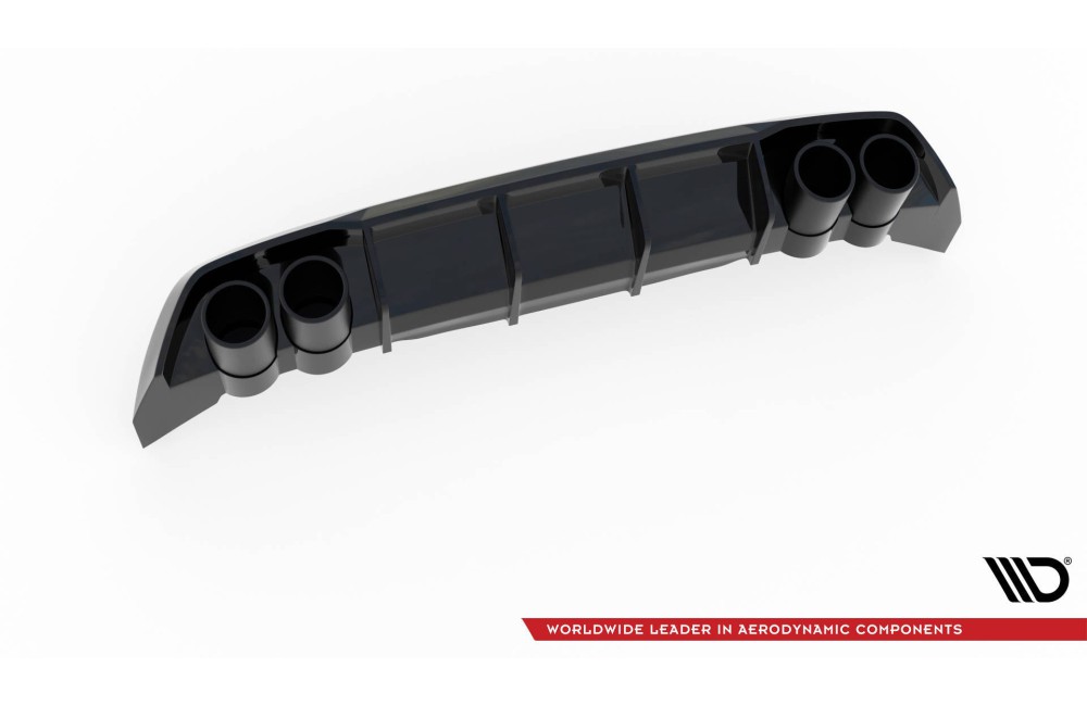 Rear Valance + Exhaust Ends Imitation Seat Leon FR Hatchback Mk4