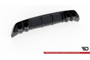Rear Valance + Exhaust Ends Imitation Seat Leon FR Hatchback Mk4