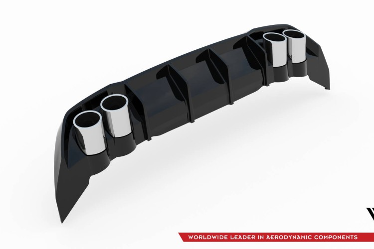 Rear Valance + Exhaust Ends Imitation Seat Leon FR Hatchback Mk4
