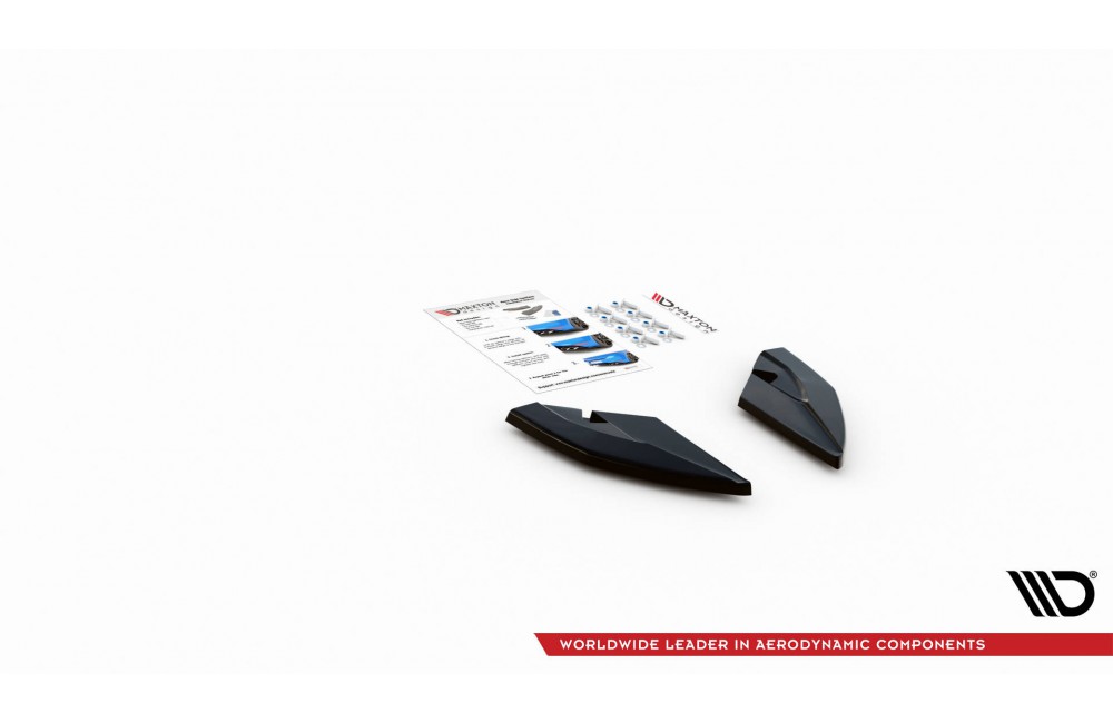 Rear Side Splitters Seat Leon FR Hatchback Mk4