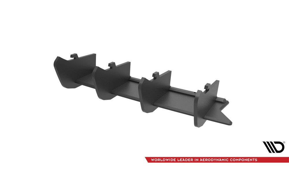 Street Pro Rear Diffuser Seat Ateca Mk1 - Black