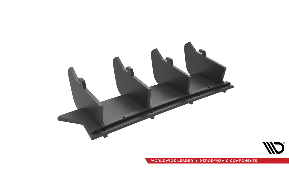 Street Pro Rear Diffuser Seat Ateca Mk1 - Black
