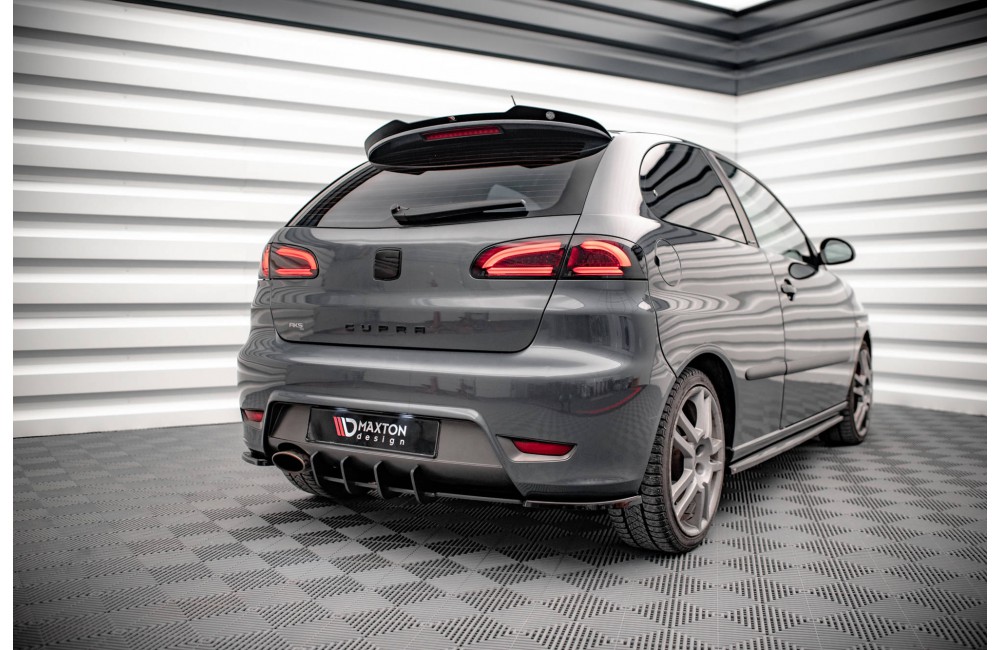 Street Pro Rear Diffuser Seat Ibiza Cupra Mk3 - Black