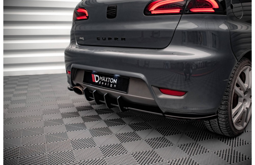 Street Pro Rear Diffuser Seat Ibiza Cupra Mk3 - Black
