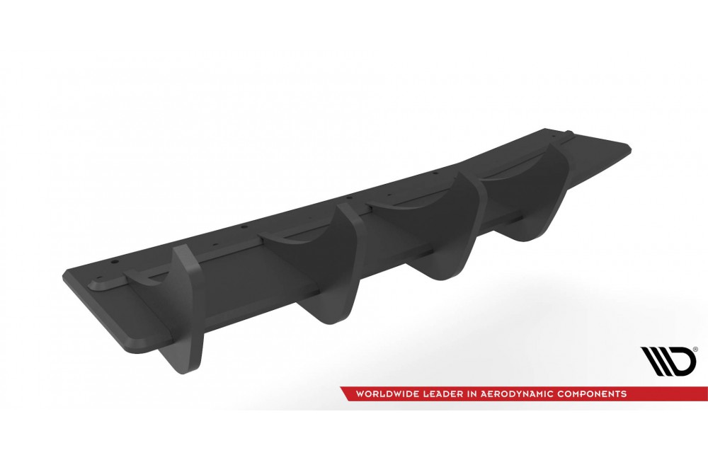 Street Pro Rear Diffuser Seat Ibiza Cupra Mk3 - Black