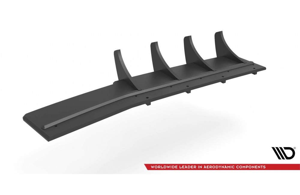 Street Pro Rear Diffuser Seat Ibiza Cupra Mk3 - Black