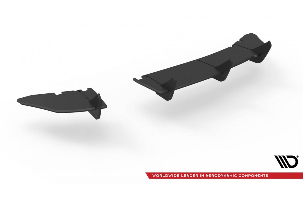 Street Pro Rear Diffuser Seat Ibiza FR SC Mk4 Facelift - Black