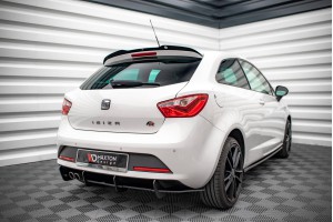 Street Pro Rear Diffuser Seat Ibiza FR SC Mk4 Facelift - Black