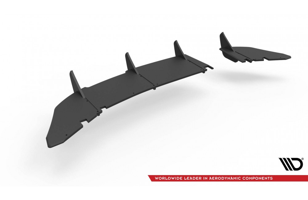 Street Pro Rear Diffuser Seat Ibiza FR SC Mk4 Facelift - Black