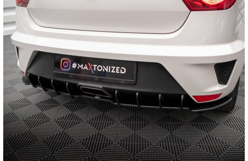 Street Pro Rear Diffuser Seat Ibiza Cupra Sport Coupe Mk4 - Black