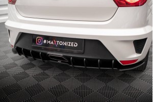 Street Pro Rear Diffuser Seat Ibiza Cupra Sport Coupe Mk4 - Black
