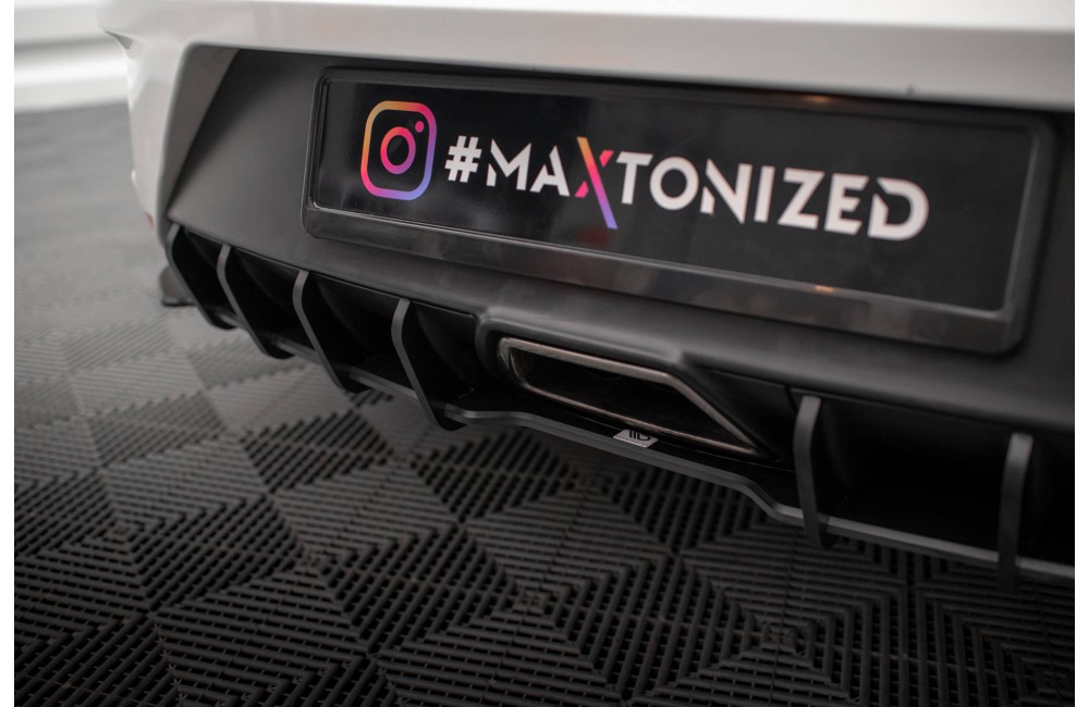 Street Pro Rear Diffuser Seat Ibiza Cupra Sport Coupe Mk4 - Black