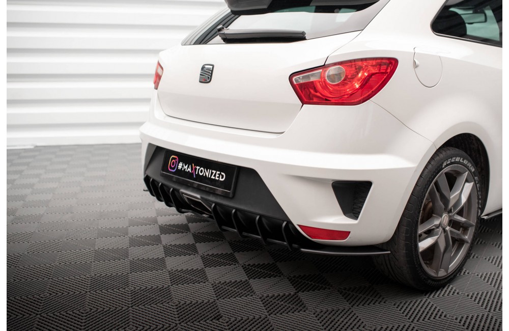 Street Pro Rear Diffuser Seat Ibiza Cupra Sport Coupe Mk4 - Black