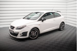 Street Pro Side Skirts Diffusers Seat Ibiza Cupra Sport Coupe Mk4 - Black Street Pro Side Skirts Diffusers Seat Ibiza Cupra Sport Coupe Mk4 - Black