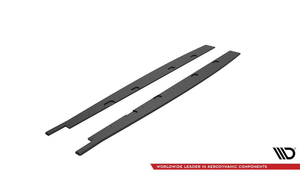 Street Pro Side Skirts Diffusers Seat Ibiza Cupra Sport Coupe Mk4 - Black Street Pro Side Skirts Diffusers Seat Ibiza Cupra Sport Coupe Mk4 - Black