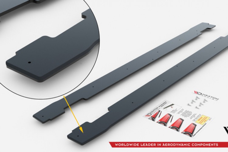 Street Pro Πλευρικές Skirts Diffusers Seat Ibiza Cupra Sport Coupe Mk4