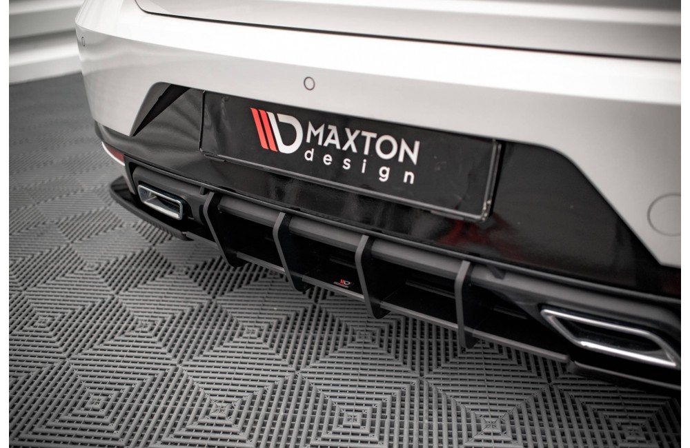 Street Pro Rear Diffuser Seat Ibiza FR/ Standard Mk5 - Black