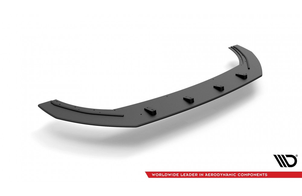 Street Pro Front Splitter Seat Leon FR Mk4 - Black