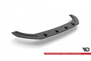 Street Pro Front Splitter Seat Leon FR Mk4 - Black