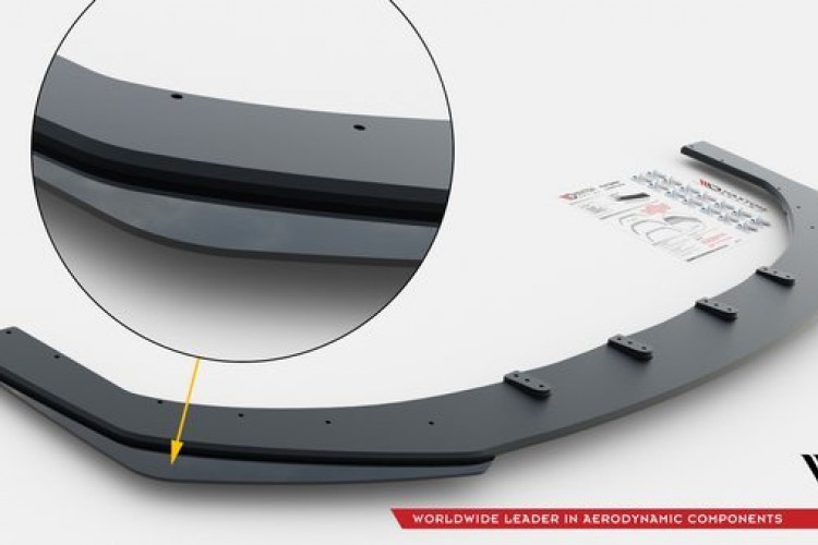 Street Pro Μπροστινός Splitter + Flaps Seat Leon FR Mk4