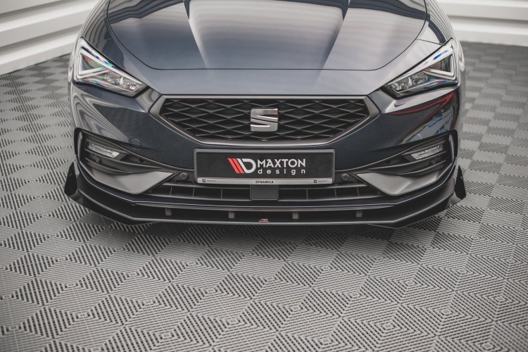 Street Pro Μπροστινός Splitter + Flaps Seat Leon FR Mk4
