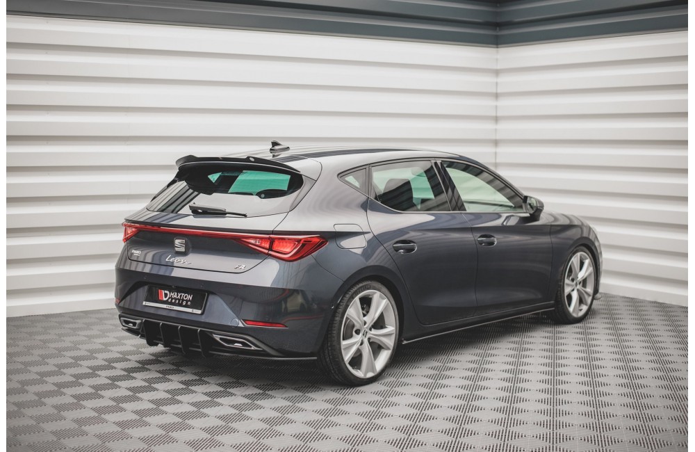 Street Pro Rear Diffuser Seat Leon FR Hatchback Mk4 - Black
