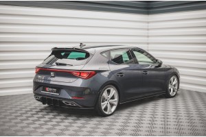 Street Pro Rear Diffuser Seat Leon FR Hatchback Mk4 - Black