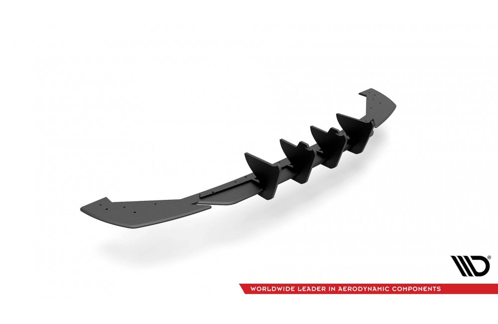 Street Pro Rear Diffuser Seat Leon FR Hatchback Mk4 - Black