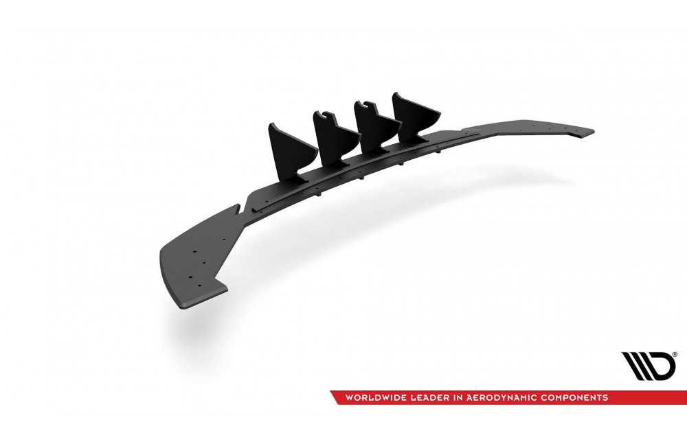 Street Pro Rear Diffuser Seat Leon FR Hatchback Mk4 - Black