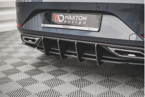 Street Pro Rear Diffuser Seat Leon FR Hatchback Mk4 - Black