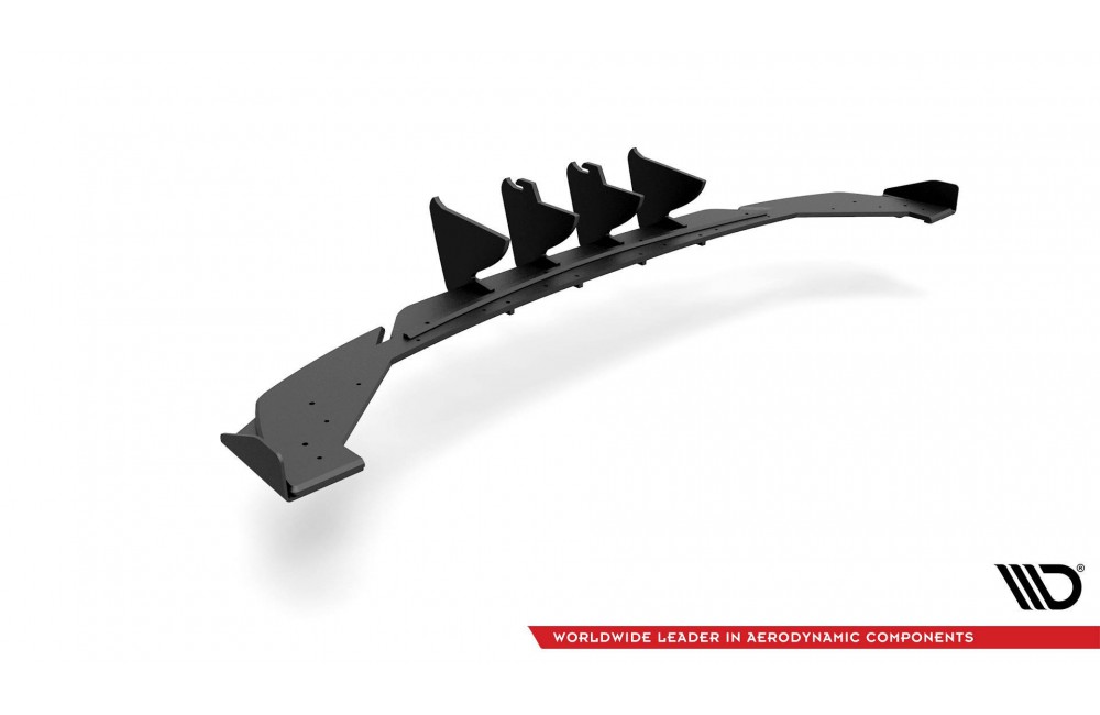 Street Pro Rear Valance + Flaps Seat Leon FR Hatchback Mk4 - Black + Gloss Flaps Street Pro Rear Valance + Flaps Seat Leon FR Hatchback Mk4 - Black + Gloss Flaps