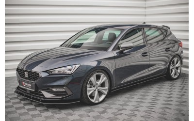 Street Pro Side Skirts Diffusers Seat Leon FR Mk4 - Black